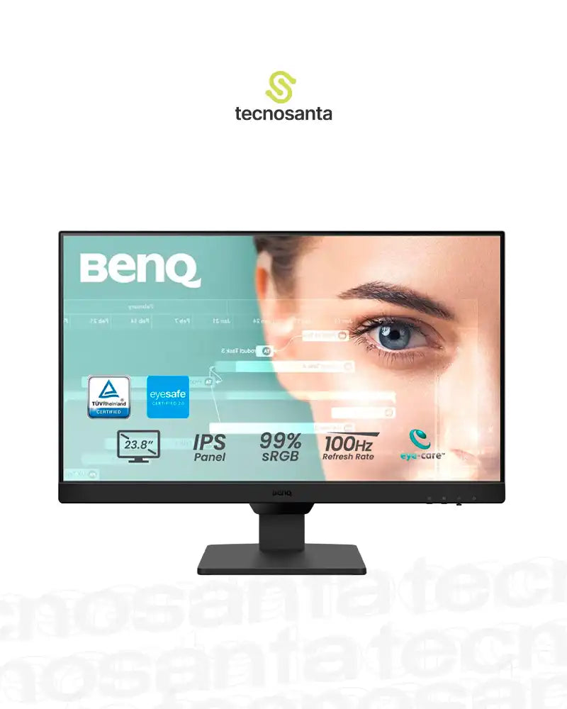 MONITOR BEN-Q 24" GW2491 - FHD - HDMI - DISPLAY PORT - IPS - 100HZ - 5MS