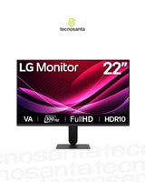 MONITOR LG 22" 22U401A-B - FHD - HDMI - VGA - 100HZ - 5MS