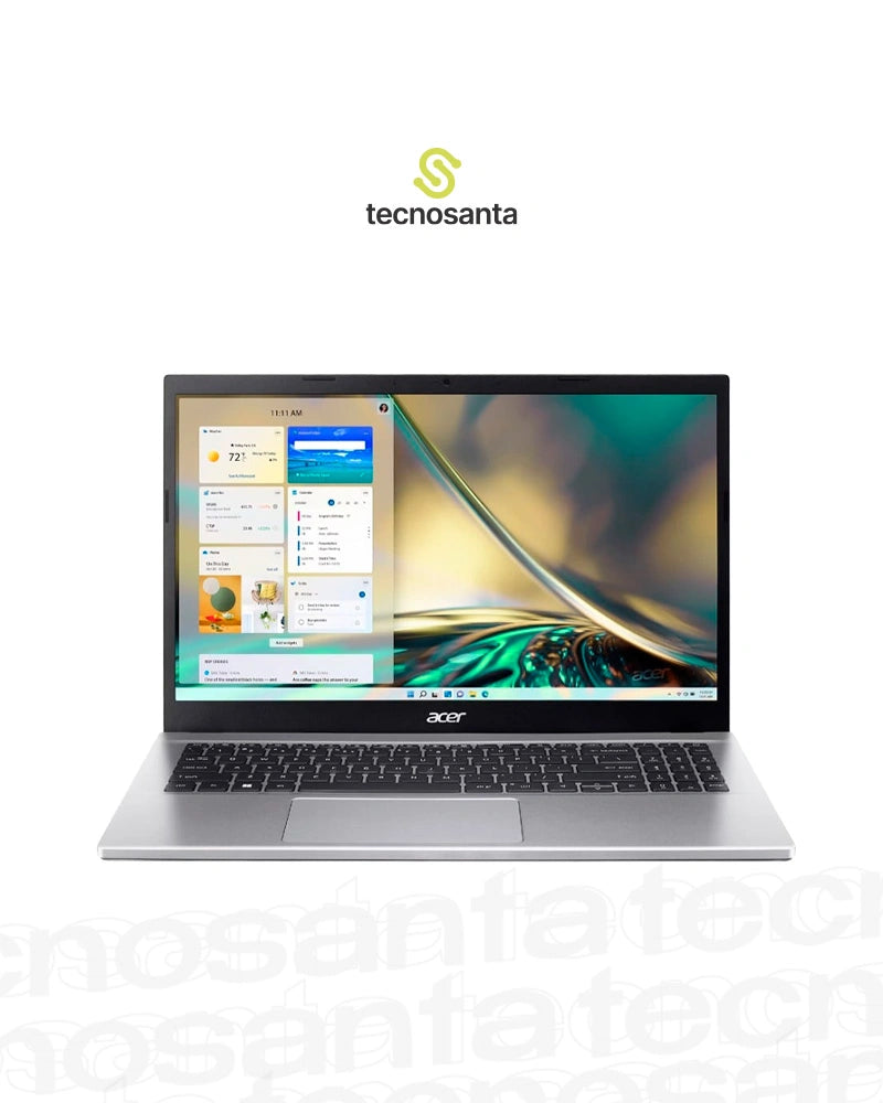 Portátil ACER A315-59-39GN - INTEL CORE I3 1215U - 8GB DDR4 - 512GB SSD - PANTALLA 15,6" FHD - NO DVD - HDMI - FREEDOS - PURE SILVER