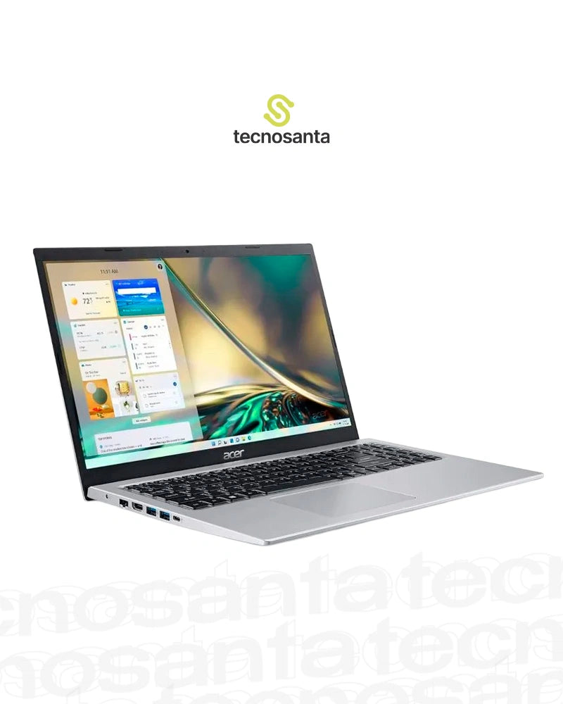 Portátil ACER A315-59-39GN - INTEL CORE I3 1215U - 8GB DDR4 - 512GB SSD - PANTALLA 15,6" FHD - NO DVD - HDMI - FREEDOS - PURE SILVER