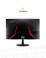 MONITOR ACER NITRO CURVO 24" - ED240Q HBI - FHD - TASA DE REFRESCO 180HZ - 1MS - HDMI - VGA