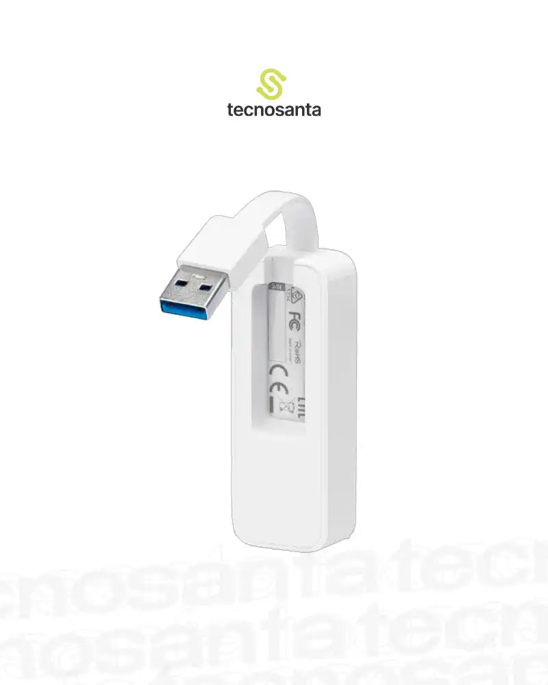 ADAPTADOR DE RED TP LINK UE300 USB 3,0 A ETHERNET RJ45 GIGABIT - BLANCO