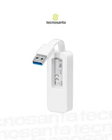 ADAPTADOR DE RED TP LINK UE300 USB 3,0 A ETHERNET RJ45 GIGABIT - BLANCO