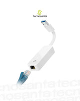 ADAPTADOR DE RED TP LINK UE300 USB 3,0 A ETHERNET RJ45 GIGABIT - BLANCO