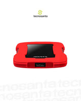 ADATA HD330 - 2 TERAS EXTERNO - 2.5 - ROJO - ANTIGOLPES