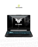 ASUS TUF FA506NCG-HN204 - AMD RYZEN 7 7445HS - 8GB DDR5 - 512GB SSD - PANTALLA 15,6" FHD - NO DVD - GEFORCE RTX 3050 4GB GDDR6 - FREEDOS - BLACK