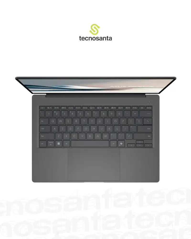 ASUS ZENBOOK UX3407QA-QD232W - SNAPDRAGON X X126100 - 16GB LPDDR5X - 1 TERA SSD - PANTALLA 14" OLED WUXGA - NO DVD - WIN 11 - ICELAND GRAY