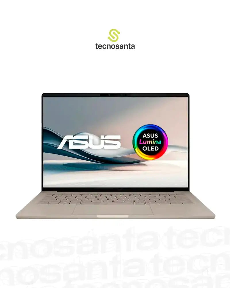 ASUS ZENBOOK UX3407QA-QD288W - SNAPDRAGON X X126100 - 32GB LPDDR5X - 1 TERA SSD - PANTALLA 14" OLED WUXGA - NO DVD - WINDOWS 11 - BEIGE