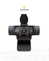 CAMARA WEB LOGITECH C920S PRO - FHD 1080P - 3MP - CAMPO VISUAL 78Â° - MICROFONO ESTEREO - USB-A - NEGRA - CON CLIP Y OBTURADOR