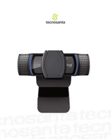 CAMARA WEB LOGITECH C920S PRO - FHD 1080P - 3MP - CAMPO VISUAL 78Â° - MICROFONO ESTEREO - USB-A - NEGRA - CON CLIP Y OBTURADOR
