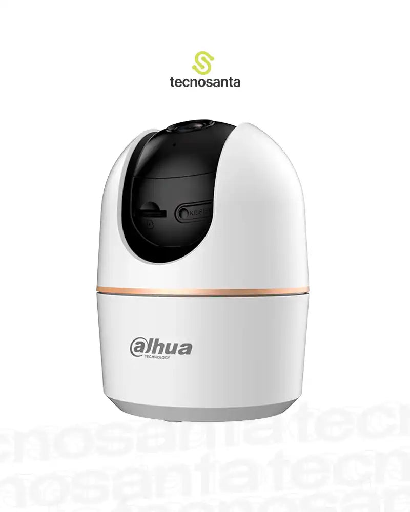DAHUA DH-H3A - 3MP 2K - VISTA 360 - INCLUYE MICROFONO Y ALTAVOZ - ALMACENA HASTA 256GB MICRO SD -DETECCION AI HUMANA Y MASCOTAS - WIFI 6 - RJ45