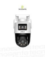 DAHUA DH-P3D - PARA EXTERIOR - DOBLE LENTE - 3MP 2K - VISTA 360 - MICROFONO Y ALTAVOZ - HASTA 256GB EN MICRO SD - DETECCION AI - WIFI 6 - RJ45