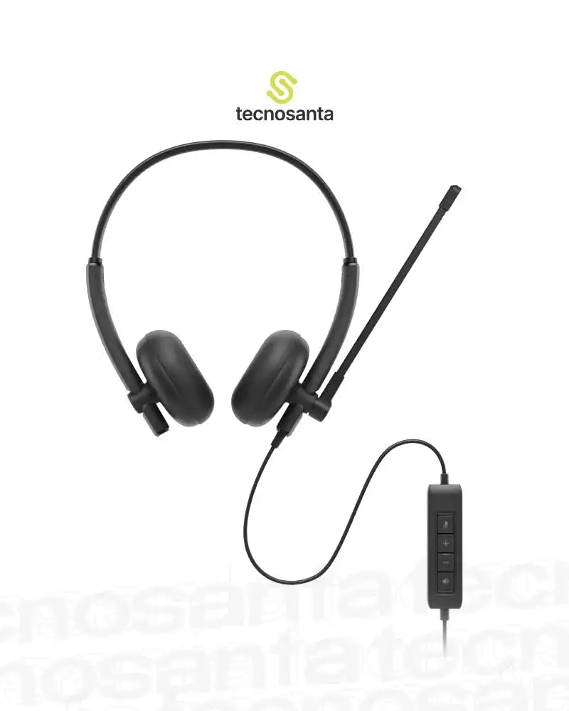 DIADEMA DELL WH125 - USB-A - CON MICROFONO - PERMITE CONTROLAR EL VOLUMEN - 520-BBLL