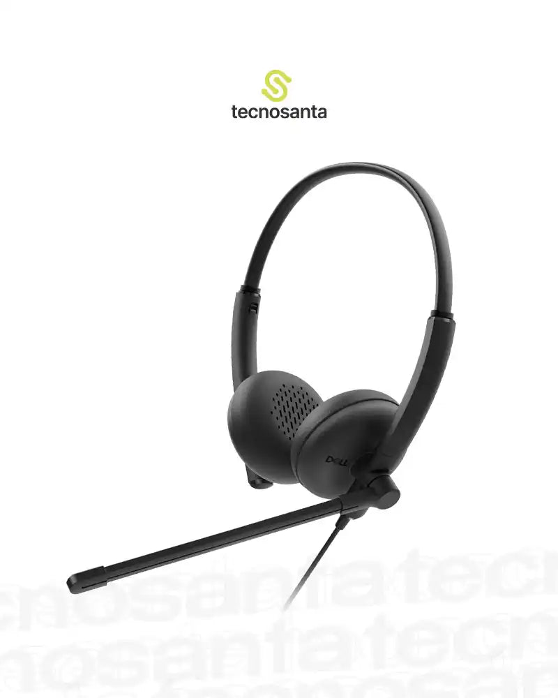 DIADEMA DELL WH125 - USB-A - CON MICROFONO - PERMITE CONTROLAR EL VOLUMEN - 520-BBLL