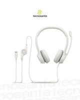 DIADEMA LOGITECH H390 - USB -C - CON MICROFONO - PERMITE CONTROLAR EL VOLUMEN