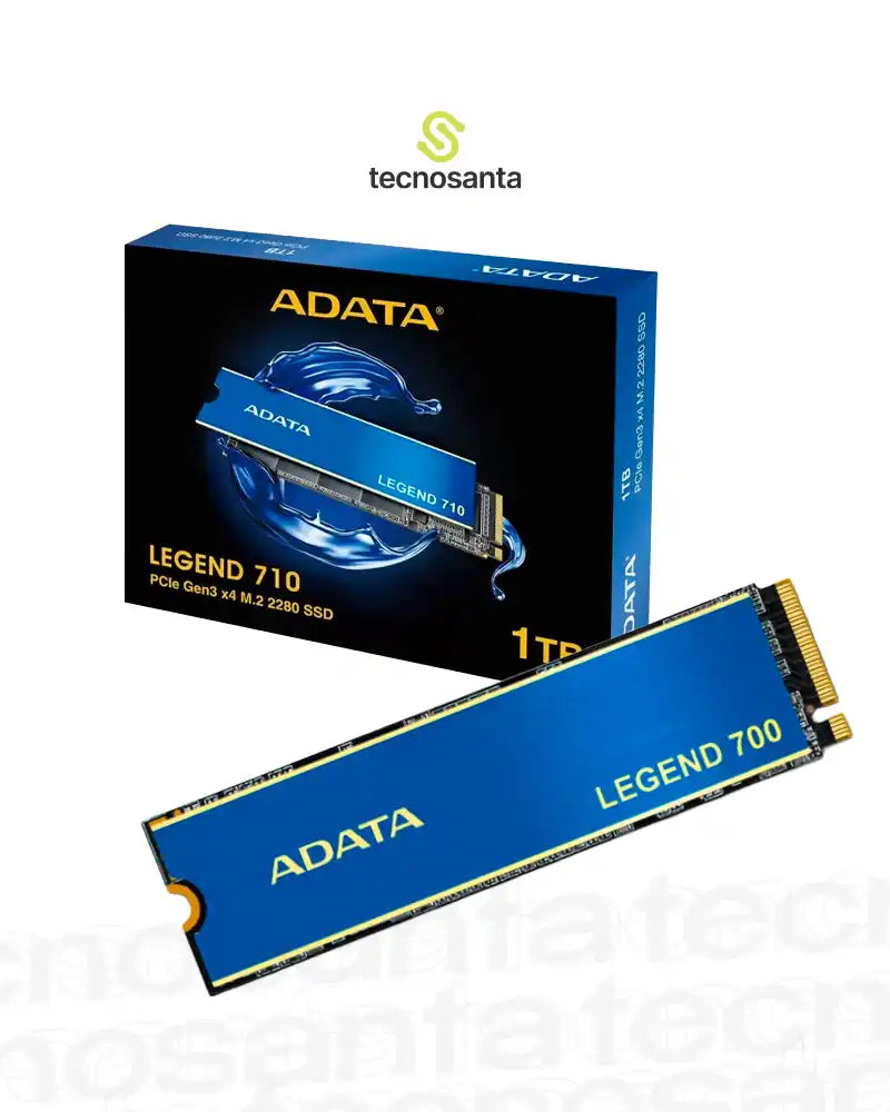 DISCO DE ESTADO SOLIDO ADATA LEGEND 700 - 1 TERA - M.2 PCI NVME 3X4 - 2280 - 2000MB/S - 1600MB/S