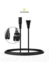 Cable de alimentación de 2 clavijas