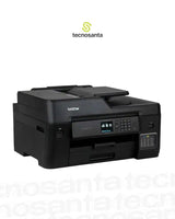 IMPRESORA BROTHER MFCT4500DW - MULTIFUNCIONAL EN A3 - DUPLEX - WIFI - ADF - ETHERNET - AMPLIA Y REDUCE - USB FRONTAL - TINTA CONTINUA