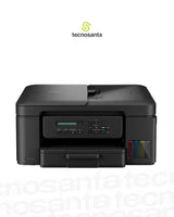 IMPRESORA MULTIFUNCIONAL BROTHER DCP-T730DW - DUPLEX - WIFI - ADF - AMPLIA Y REDUCE - USB - PANTALLA LCD - TINTA CONTINUA