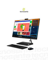 COMPUTADOR TODO EN UNO LENOVO 3 27IAP7 - INTEL CORE I3 1215U - 8GB DDR4 - 512GB SSD - PANTALLA 27" FHD - NO DVD - HDMI - RJ45 - WINDOWS 11 - NEGRO