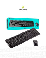 Combo Teclado+Mouse Logitech MK270 Inalámbrico Negro