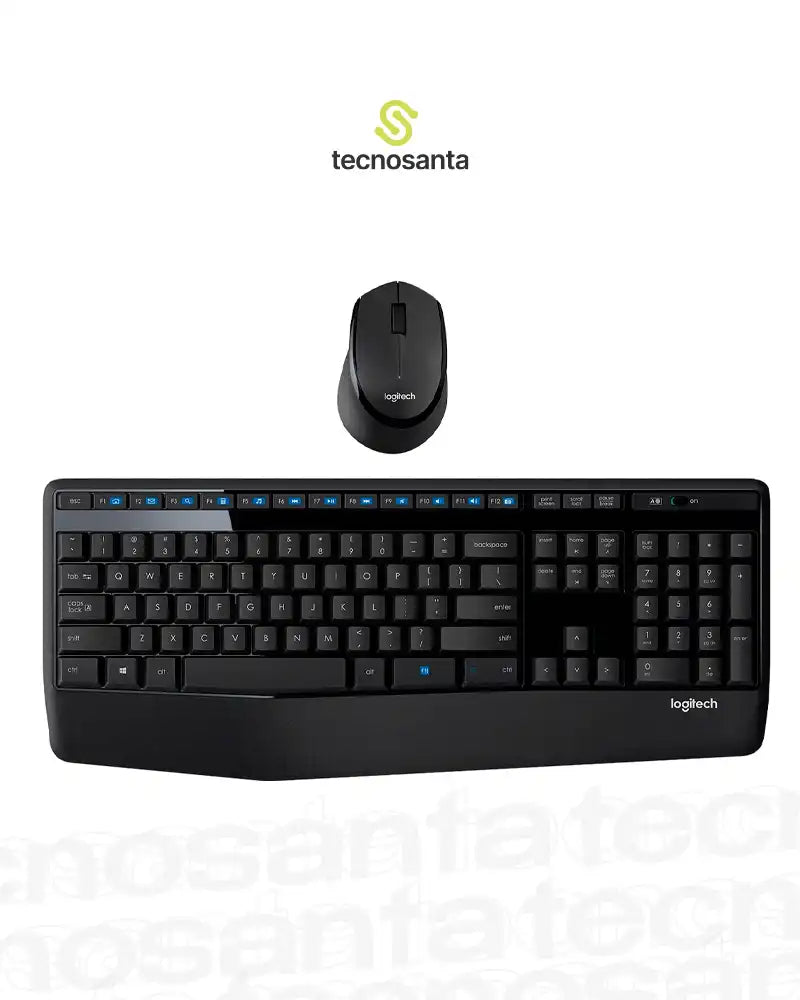 Combo Teclado+Mouse Logitech MK345 Inalámbrico Negro