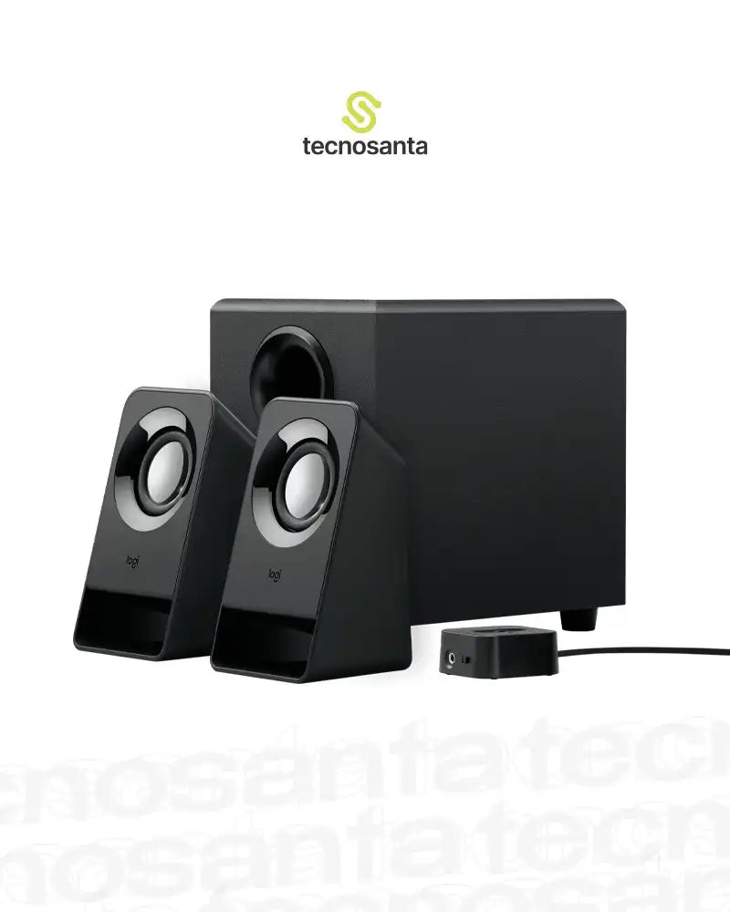 Parlante Logitech Z313 2.1 Subwoofer 25W Negro