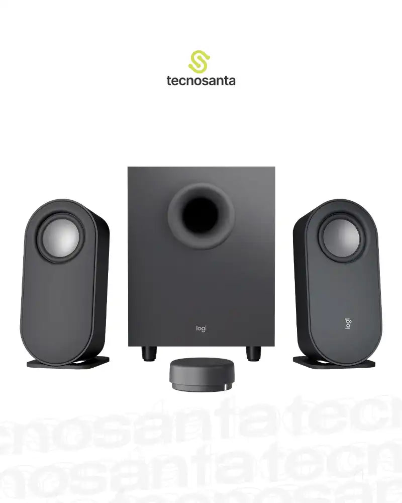Parlante Logitech Z407 Bluetooth Subwoofer 40W Negro Control Giratorio