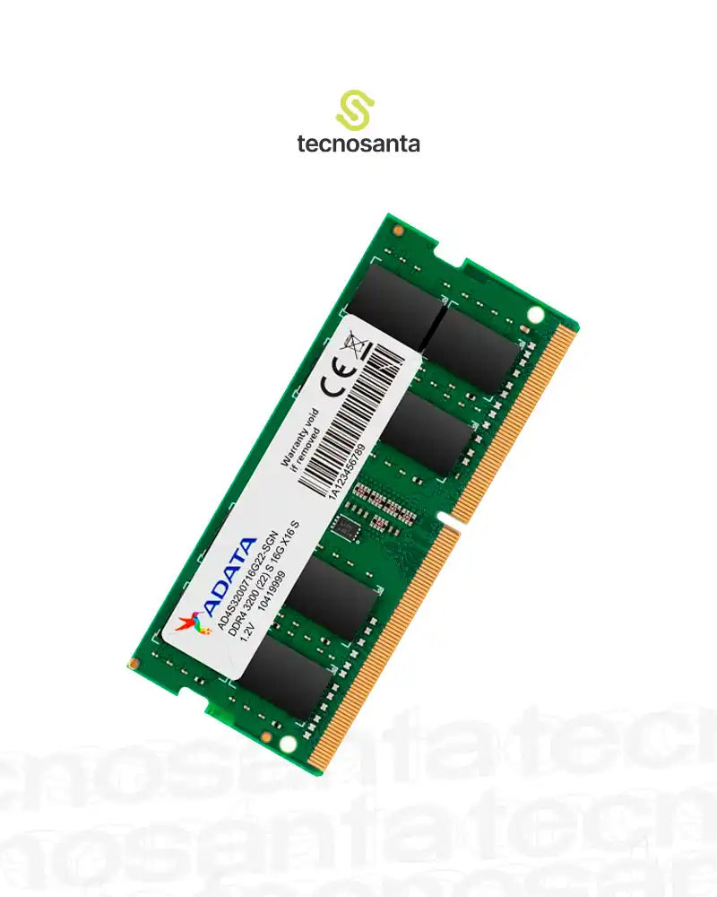 MEMORIA RAM ADATA 8GB DDR4 3200MHZ PARA PORTATIL