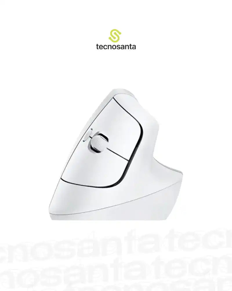MOUSE LOGITECH LIFT VERTICAL - ERGONOMICO - INALAMBRICO - BLUETOOTH - 6 BOTONES - USB - BLANCO