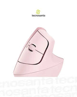 MOUSE LOGITECH LIFT VERTICAL - ERGONOMICO - INALAMBRICO - BLUETOOTH - 6 BOTONES - USB - ROSA