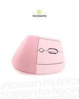 MOUSE LOGITECH LIFT VERTICAL - ERGONOMICO - INALAMBRICO - BLUETOOTH - 6 BOTONES - USB - ROSA