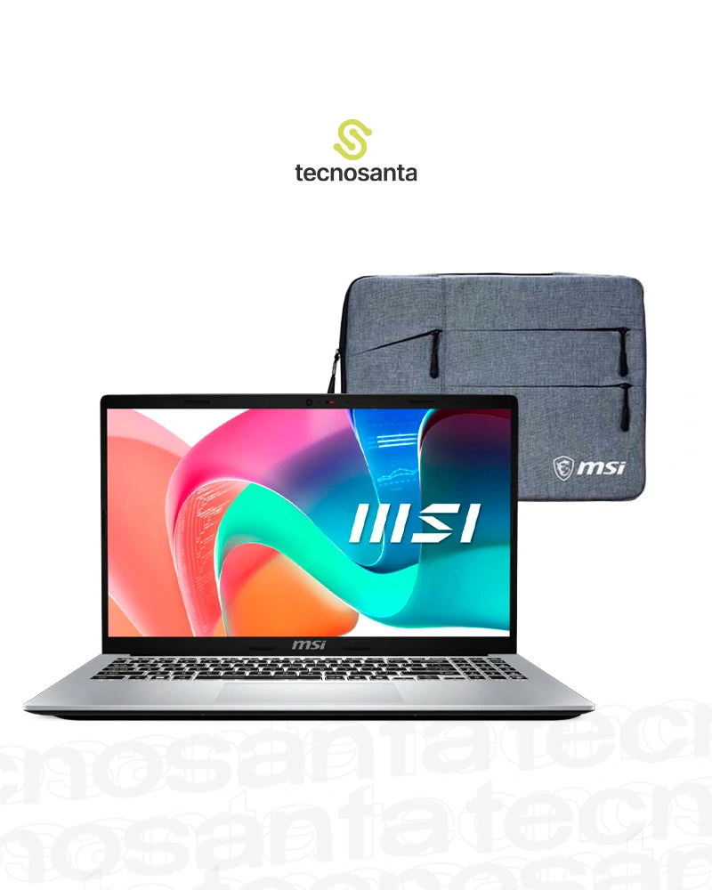Portátil MSI MODERN 13 F13MG-042XCO - INTEL CORE I5 1334U - 16GB DDR4 - 512GB SSD - PANTALLA 13,3" FHD - NO DVD - HDMI - RJ45 - FREEDOS + MALETIN )