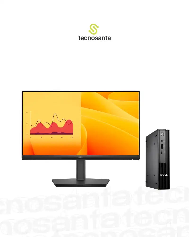 PC DELL PRO OPTIPLEX MFF QCM1250 - INTEL CORE I5 14500T - 16GB DDR5 - 512GB SSD NO DVD - MONITOR 21.5" - WINDOWS 11 PRO