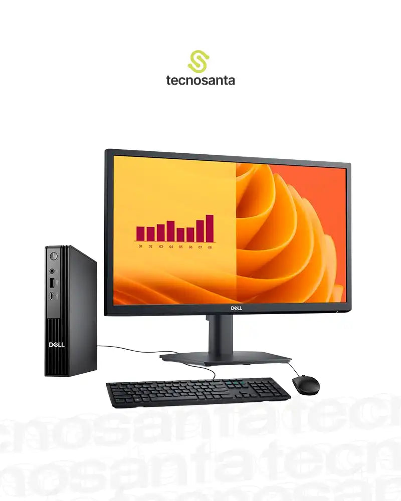 PC DELL PRO OPTIPLEX MFF QCM1250 - INTEL CORE I5 14500T - 16GB DDR5 - 512GB SSD NO DVD - MONITOR 21.5" - WINDOWS 11 PRO