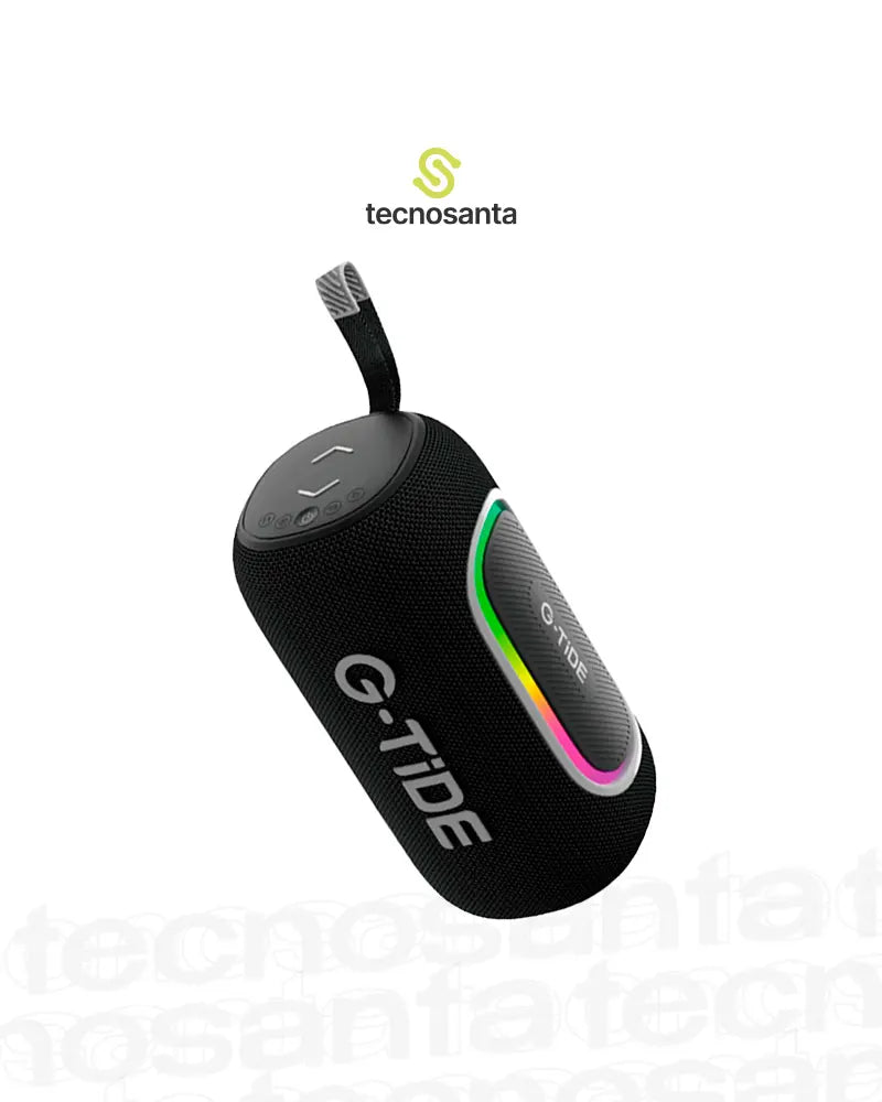 Bocina G-tide Sv80 Bluetooth Waterproof Negra | IPX6 | Negro