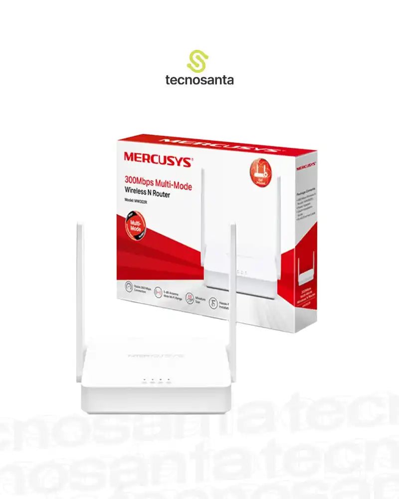 ROUTER MERCUSYS MW302R 300MBPS 2 ANTENAS