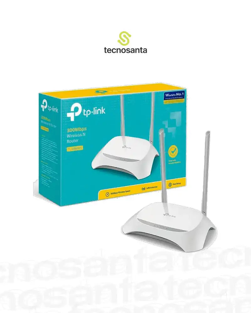 ROUTER TP-LINK TL-WR840N N300 Mbps ( 2 ANTENA )