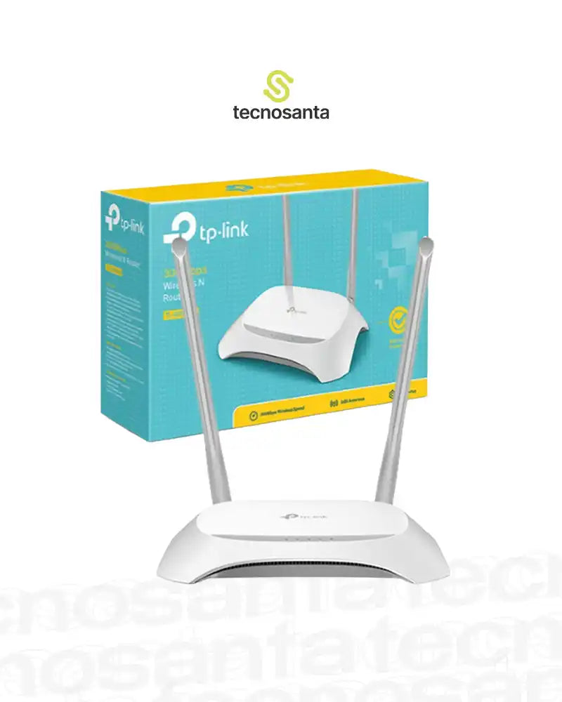 ROUTER TP-LINK TL-WR850N - N300 MBPS - 2 ANTENAS - FUNCION WISP