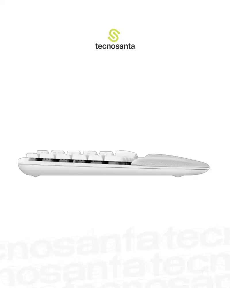 TECLADO LOGITECH WAVE - ERGONOMICO - INALAMBRICO - USB - TECLAS EASY SWITCH - BLANCO