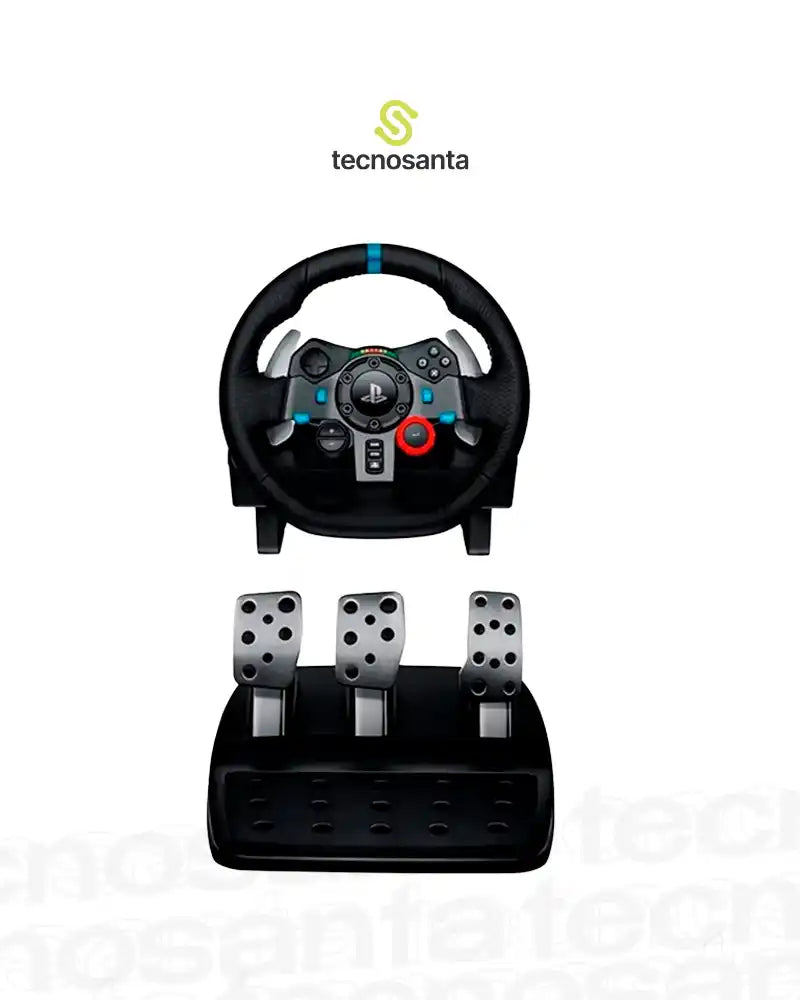 TIMON GAMING LOGITECH G29 - INCLUYE PEDALES - COMPATBLE CON PS3 / PS4/ PS5 / PC - GIRO DE 900Â° - PUERTO USB