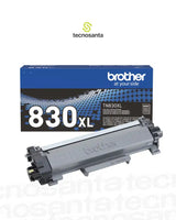 TONER BROTHER TN830XL - NEGRO - HASTA 3.000 PAGINAS - PARA MODELOS HL-L2405W - HL-L2460DW - DCP-L2640DW
