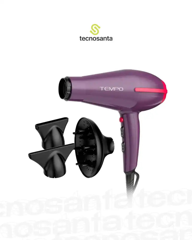 Secador para el Cabello Gama Tempo 3D Ceramic Ion