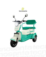 Trimoto Eléctrica M1 Mobulaa FAMILY-1 48V/20AH