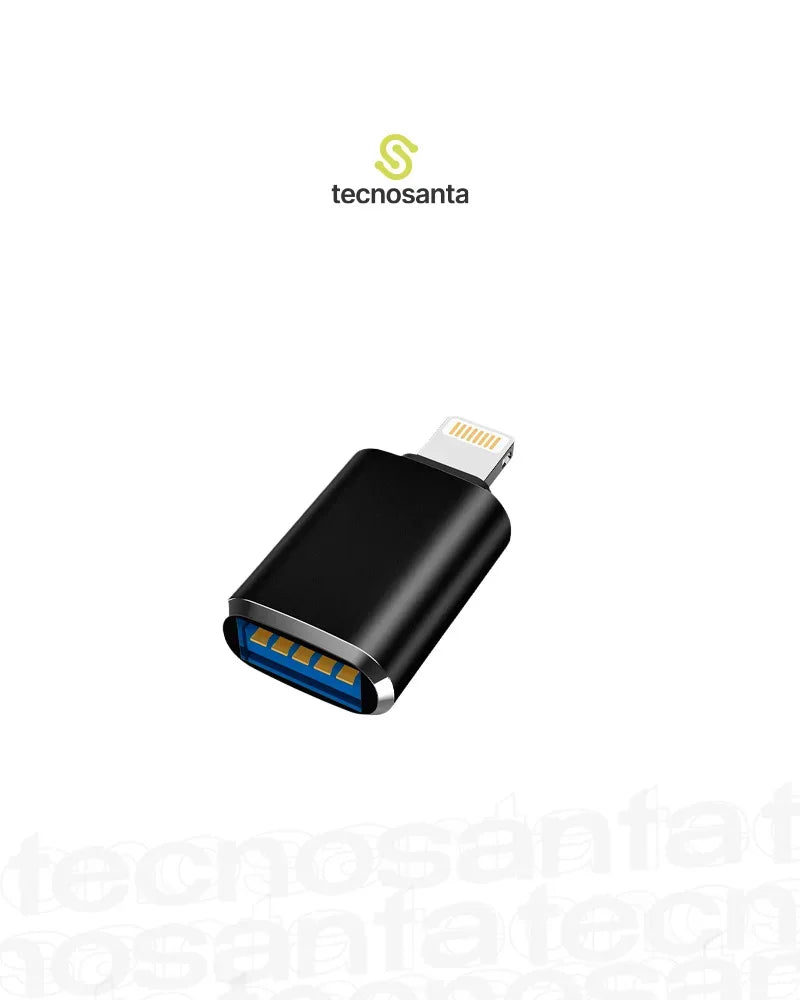 Adaptador Lightning a USB 3.0 hembra.