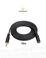 Cable de Audio 3.5 mm a 3.5 mm Estéreo – Punta Dorada