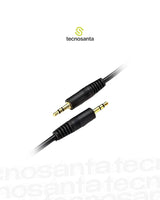 Cable Audio 3.5 A 3.5mm Stereo Punta Dorada