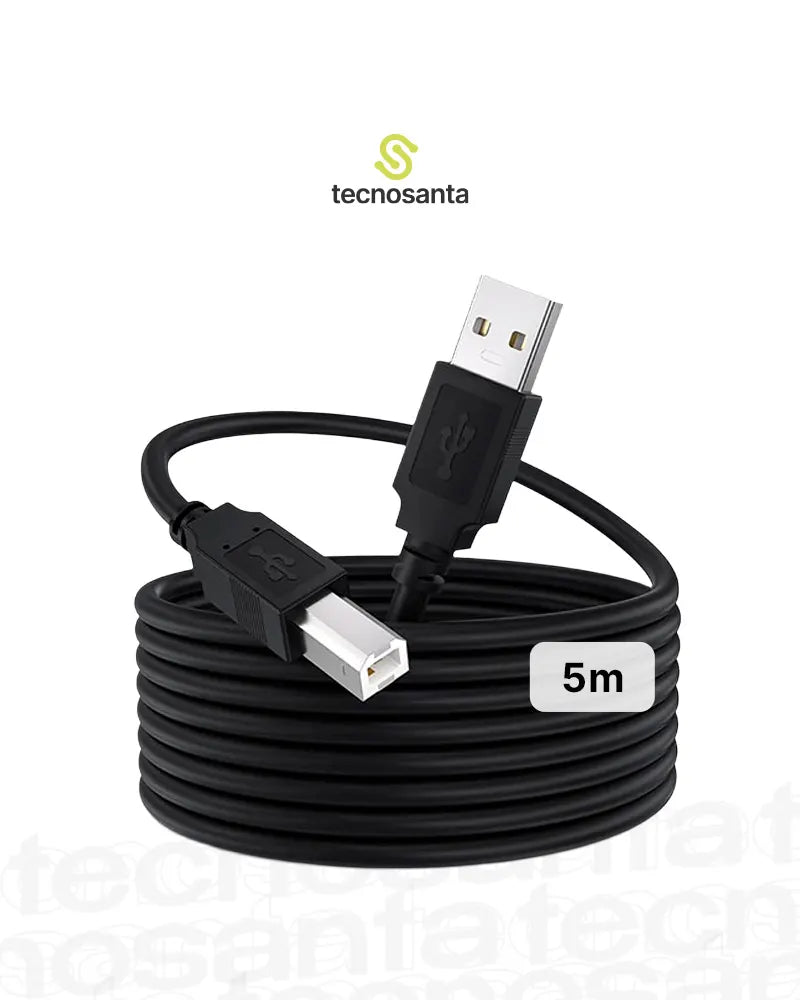 Cable De Impresora 5 Metros