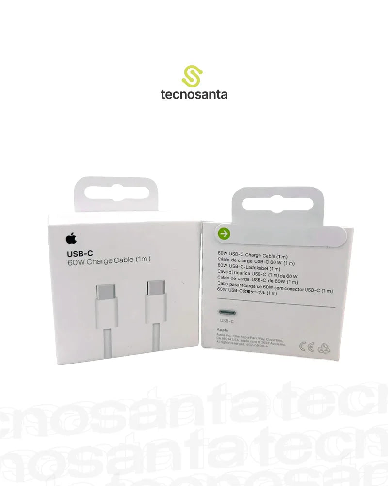 Cable Tipo C a Tipo C Original iPhone