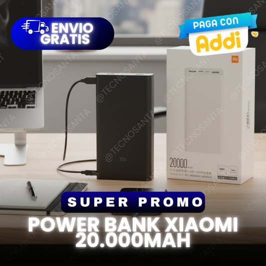Power bank Xiaomi 20.000MAH